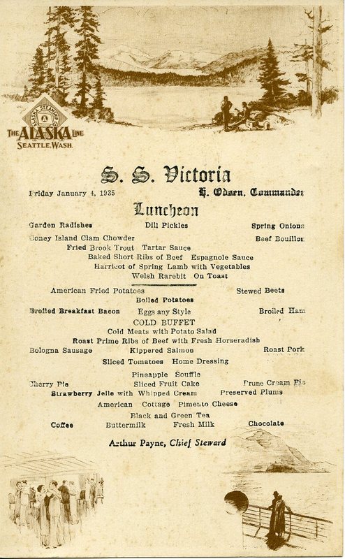 Alaska Steamship Company, January 4, 1935