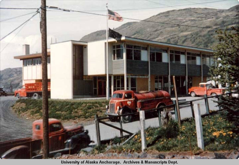 Post Office and Courthouse, Kodiak, June 1958.