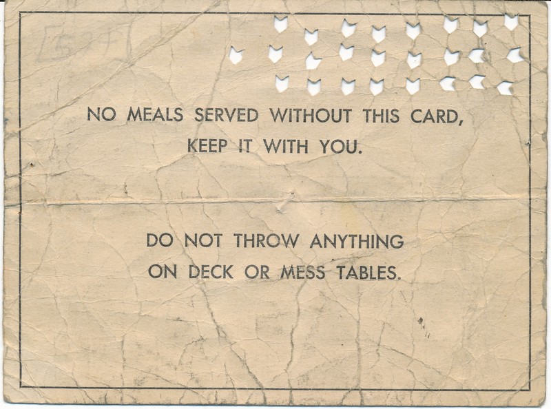 Food Service Card