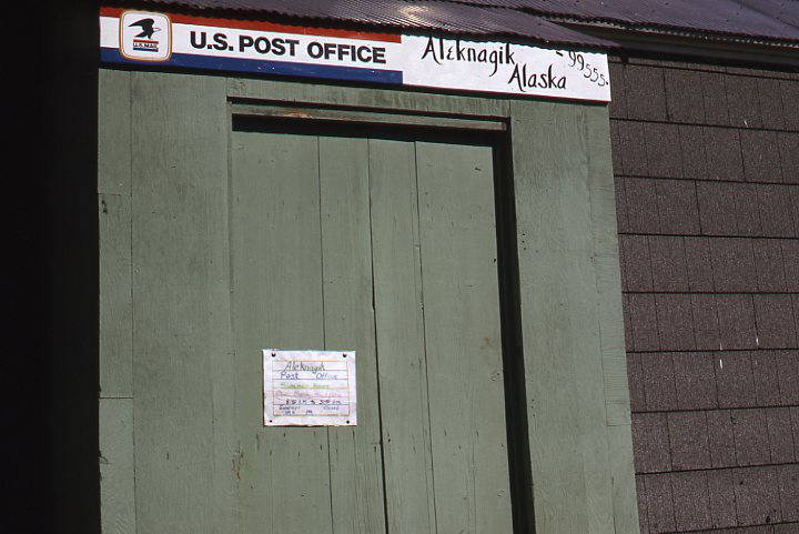 Aleknagik Post Office Sign