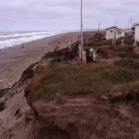 Beach coast along Chukchi Sea, 1971 September. 